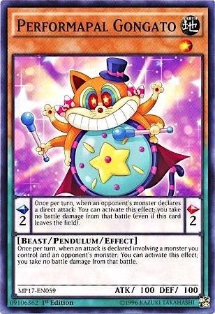 Image for Performapal Gongato (MP17-EN059) (2017 Mega-Tins Mega Pack) - YuGiOh