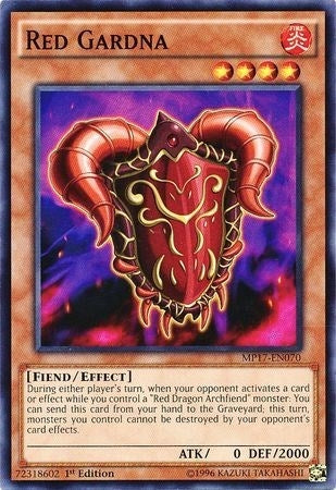 Image for Red Gardna (MP17-EN070) (2017 Mega-Tins Mega Pack) - YuGiOh