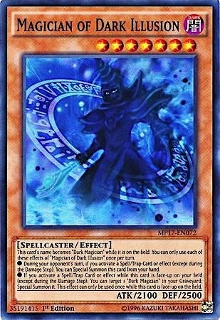 Image for Magician of Dark Illusion (MP17-EN072) (2017 Mega-Tins Mega Pack) - YuGiOh