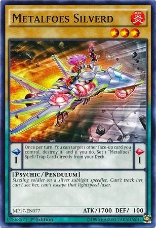 Image for Metalfoes Silverd (MP17-EN077) (2017 Mega-Tins Mega Pack) - YuGiOh