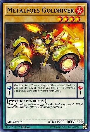 Image for Metalfoes Goldriver (MP17-EN078) (2017 Mega-Tins Mega Pack) - YuGiOh