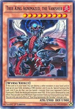 Image for True King Agnimazud, the Vanisher (MP17-EN080) (2017 Mega-Tins Mega Pack) - YuGiOh