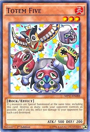 Image for Totem Five (MP17-EN088) (2017 Mega-Tins Mega Pack) - YuGiOh