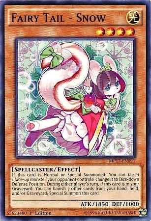 Image for Fairy Tail - Snow (MP17-EN091) (2017 Mega-Tins Mega Pack) - YuGiOh