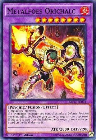 Image for Metalfoes Orichalc (MP17-EN093) (2017 Mega-Tins Mega Pack) - YuGiOh