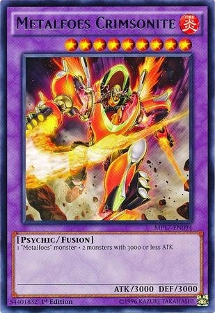 Image for Metalfoes Crimsonite (MP17-EN094) (2017 Mega-Tins Mega Pack) - YuGiOh