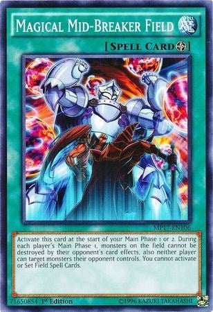 Image for Magical Mid-Breaker Field (MP17-EN106) (2017 Mega-Tins Mega Pack) - YuGiOh