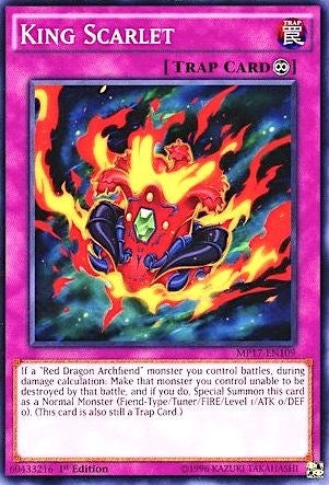 Image for King Scarlet (MP17-EN109) (2017 Mega-Tins Mega Pack) - YuGiOh