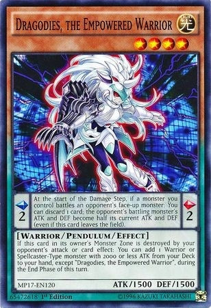 Image for Dragodies, the Empowered Warrior (MP17-EN120) (2017 Mega-Tins Mega Pack) - YuGiOh