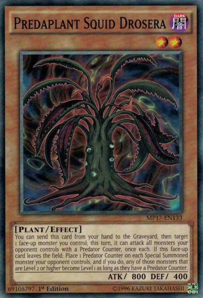 Image for Predaplant Squid Drosera (MP17-EN133) (2017 Mega-Tins Mega Pack) - YuGiOh