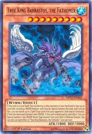 Image for True King Bahrastos, the Fathomer (MP17-EN141) (2017 Mega-Tins Mega Pack) - YuGiOh