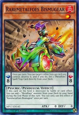 Image for Raremetalfoes Bismugear (MP17-EN142) (2017 Mega-Tins Mega Pack) - YuGiOh