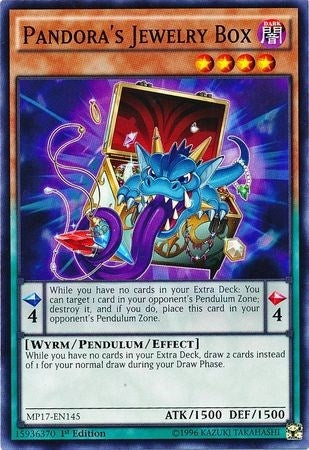 Image for Pandora's Jewelry Box (MP17-EN145) (2017 Mega-Tins Mega Pack) - YuGiOh
