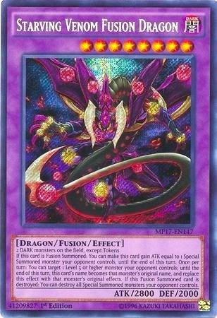 Image for Starving Venom Fusion Dragon (MP17-EN147) (2017 Mega-Tins Mega Pack) - YuGiOh