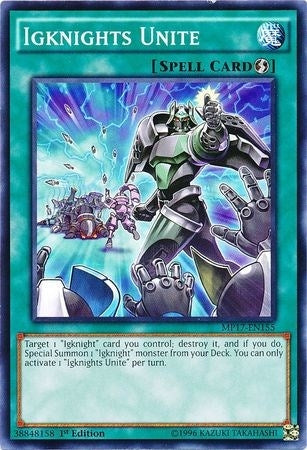 Image for Igknights Unite (MP17-EN155) (2017 Mega-Tins Mega Pack) - YuGiOh