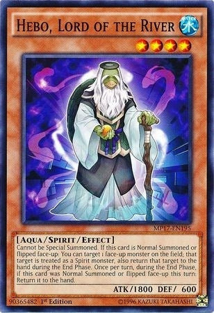 Image for Hebo, Lord of the River (MP17-EN195) (2017 Mega-Tins Mega Pack) - YuGiOh