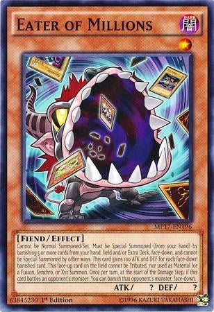 Image for Eater of Millions (MP17-EN196) (2017 Mega-Tins Mega Pack) - YuGiOh
