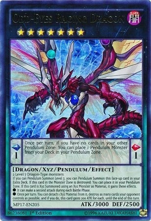 Image for Odd-Eyes Raging Dragon (MP17-EN205) (2017 Mega-Tins Mega Pack) - YuGiOh