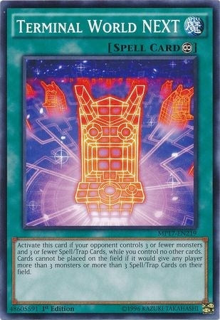 Image for Terminal World NEXT (MP17-EN219) (2017 Mega-Tins Mega Pack) - YuGiOh