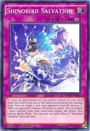Image for Shinobird Salvation (MP17-EN224) (2017 Mega-Tins Mega Pack) - YuGiOh