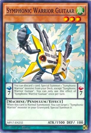 Image for Symphonic Warrior Guitaar (MP17-EN232) (2017 Mega-Tins Mega Pack) - YuGiOh