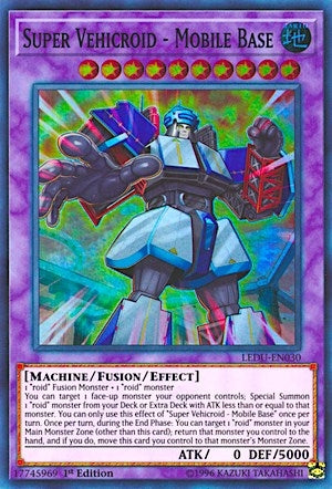 Image for Super Vehicroid - Mobile Base (LEDU-EN030) (Legendary Duelists) - YuGiOh