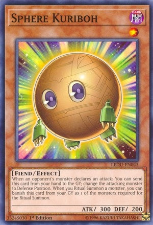 Image for Sphere Kuriboh (LEDU-EN043) (Legendary Duelists) - YuGiOh