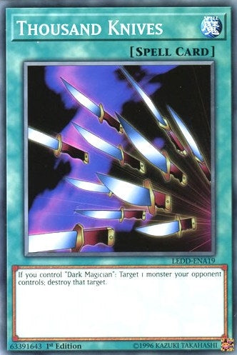 Image for Thousand Knives (LEDD-ENA19) (Legendary Dragon Decks) - YuGiOh