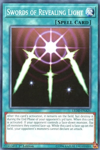 Image for Swords of Revealing Light (LEDD-ENA25) (Legendary Dragon Decks) - YuGiOh