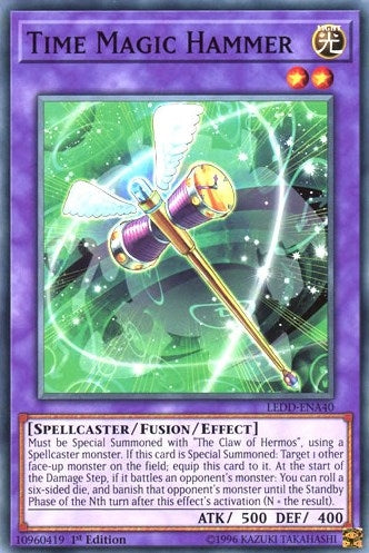 Image for Time Magic Hammer (LEDD-ENA40) (Legendary Dragon Decks) - YuGiOh