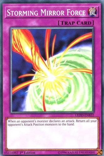 Image for Storming Mirror Force (LEDD-ENB22) (Legendary Dragon Decks) - YuGiOh
