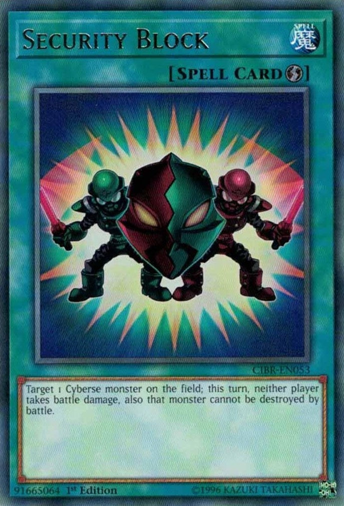 Image for Security Block (CIBR-EN053) (Circuit Break) - YuGiOh