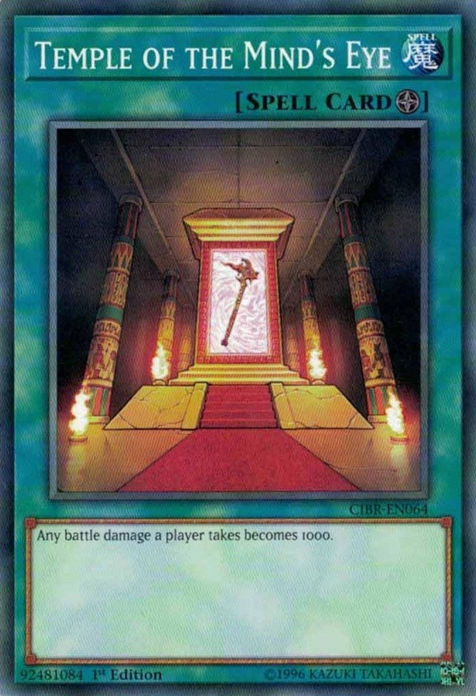 Image for Temple of the Mind's Eye (CIBR-EN064) (Circuit Break) - YuGiOh