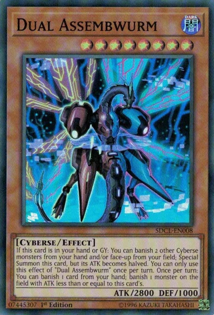 Image for Dual Assembwurm (SDCL-EN008) (Structure Deck: Cyberse Link) - YuGiOh