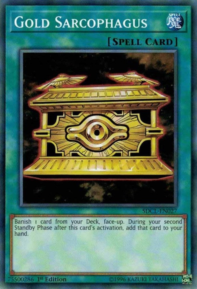 Image for Gold Sarcophagus (SDCL-EN027) (Structure Deck: Cyberse Link) - YuGiOh