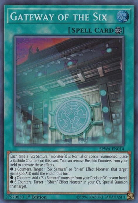 Image for Gateway of the Six (SPWA-EN014) (Spirit Warriors) - YuGiOh