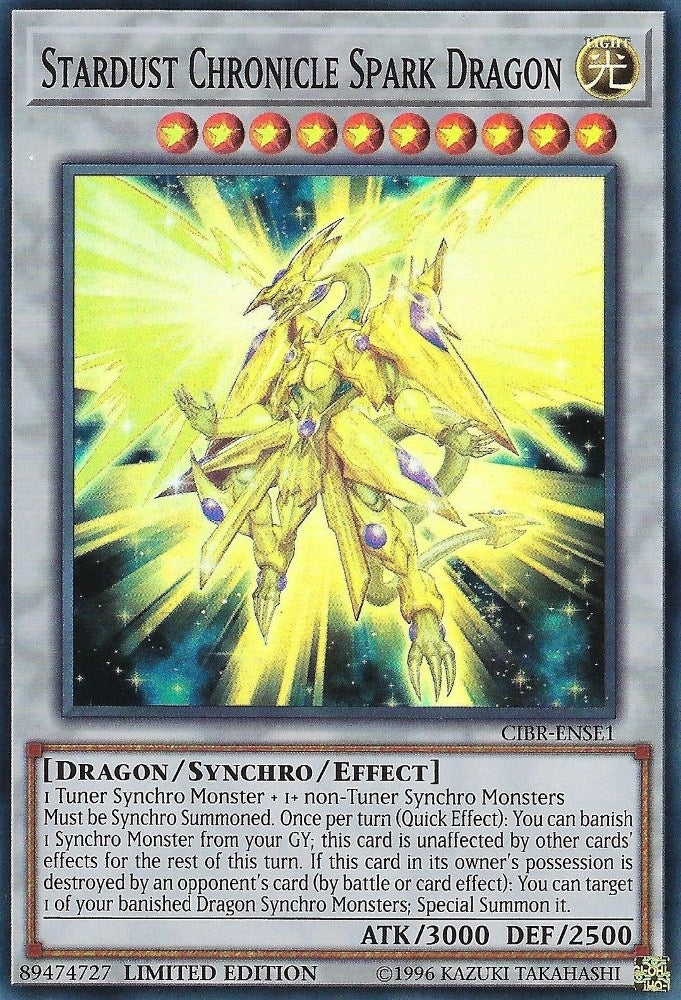 Image for Stardust Chronicle Spark Dragon (CIBR-ENSE1) (Circuit Break) - YuGiOh