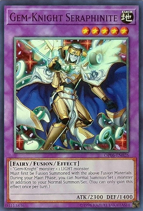 Image for Gem-Knight Seraphinite (OP06-EN026) (OTS Tournament Pack 6) - YuGiOh