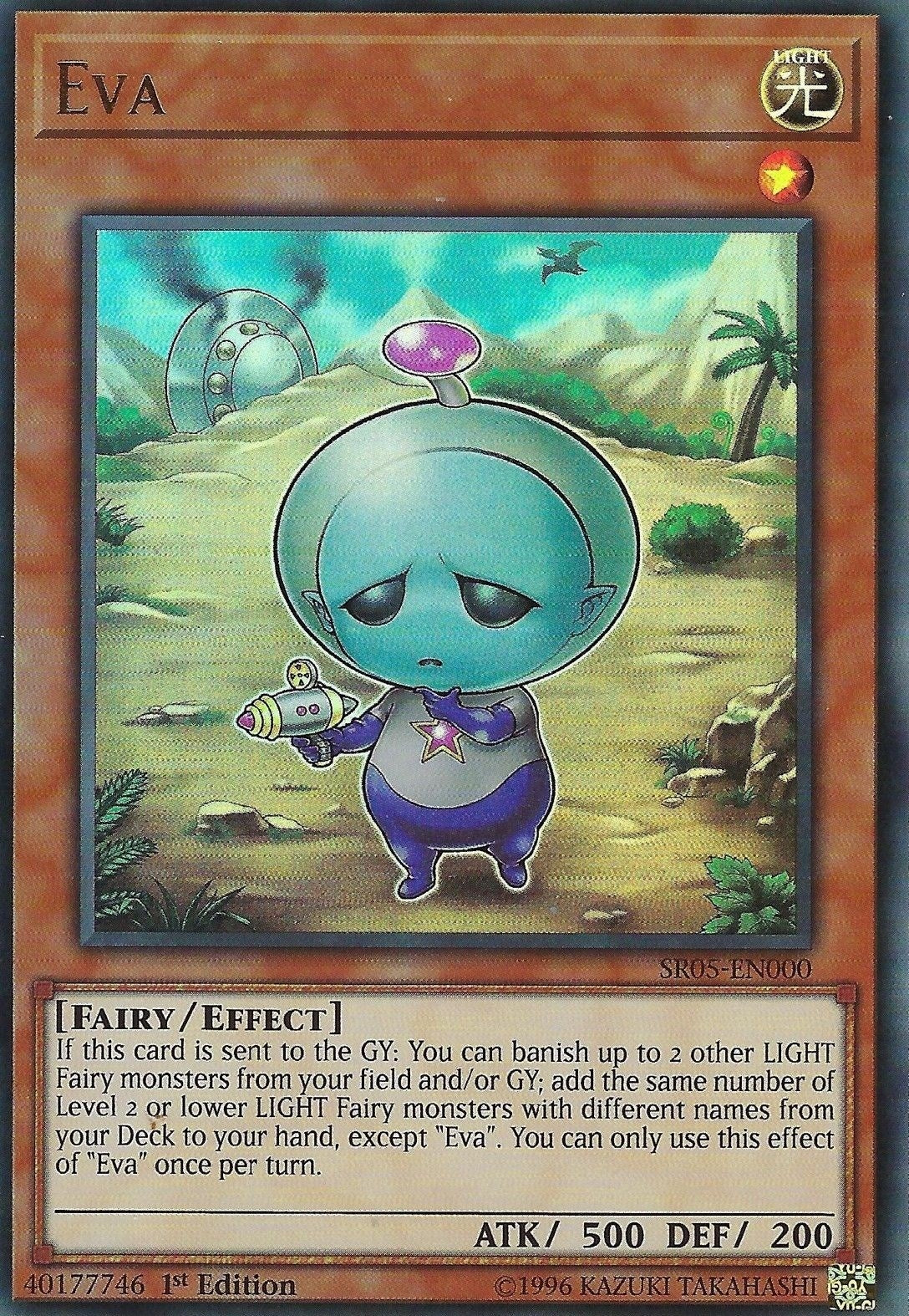 Image for Eva (SR05-EN000) (Structure Deck: Wave of Light) - YuGiOh