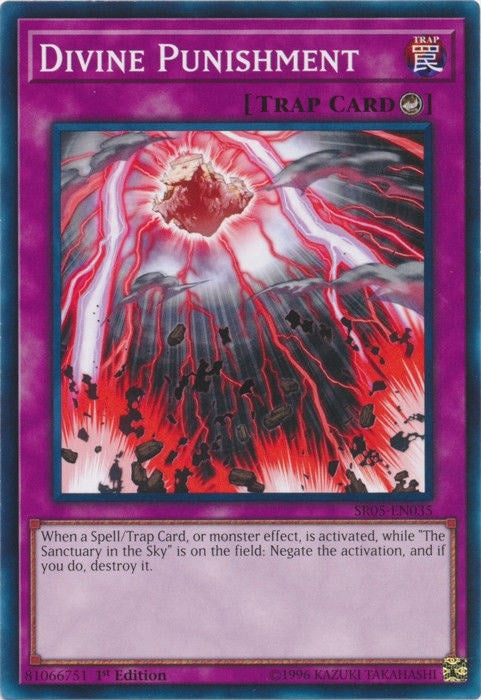Image for Divine Punishment (SR05-EN035) (Structure Deck: Wave of Light) - YuGiOh