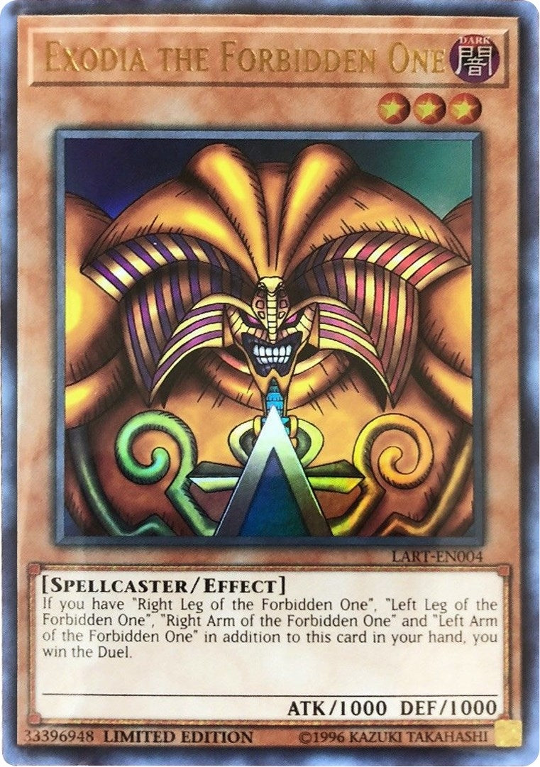 Image for Exodia the Forbidden One (LART-EN004) (The Lost Art Promotion) - YuGiOh