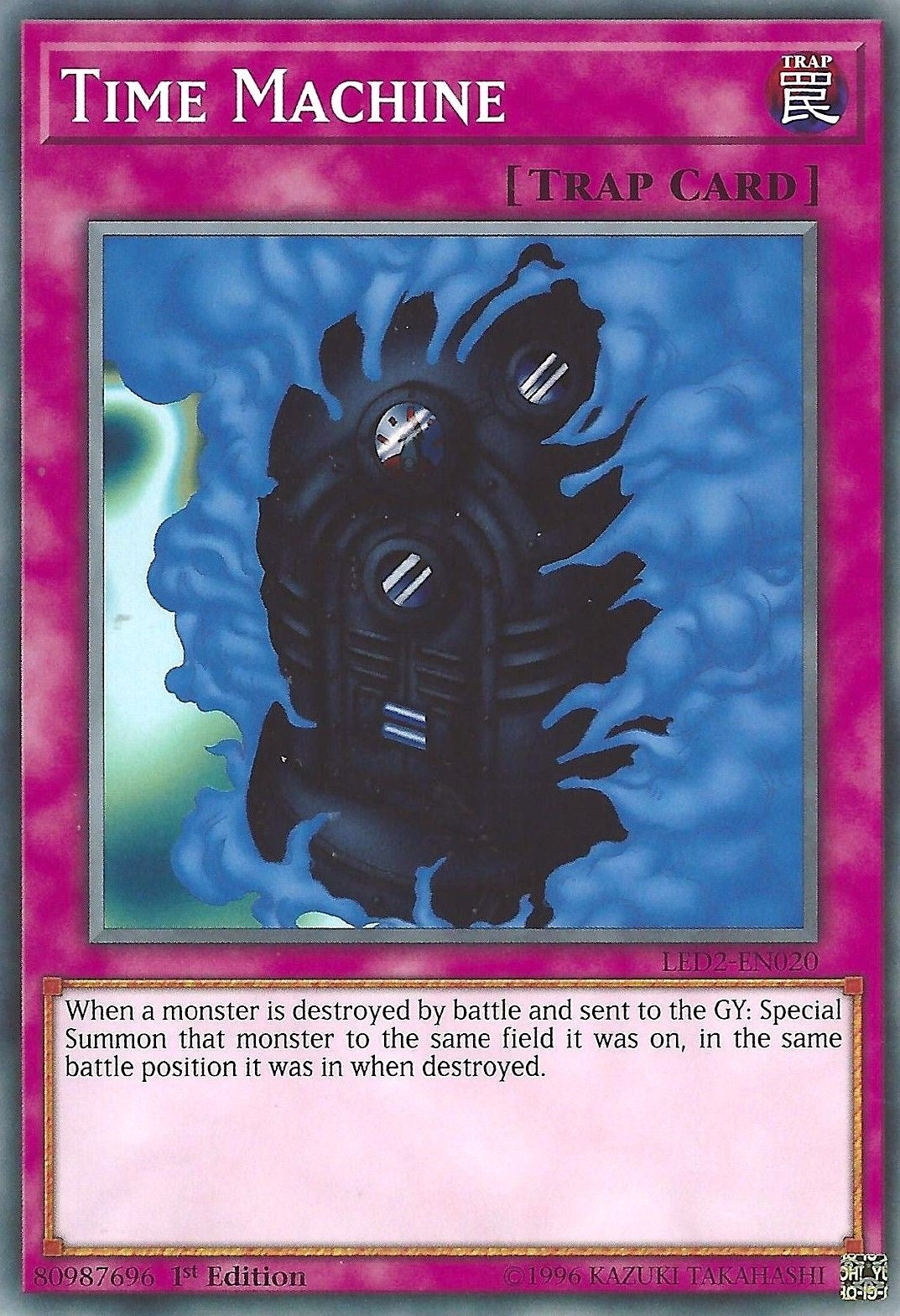 Image for Time Machine (LED2-EN020) (Legendary Duelists: Ancient Millennium) - YuGiOh