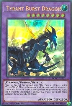 Image for Tyrant Burst Dragon (LCKC-EN063) (Legendary Collection Kaiba) - YuGiOh