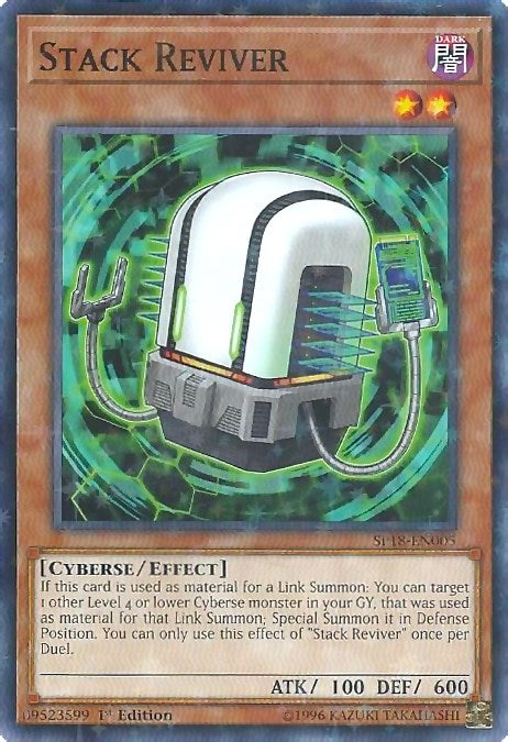 Image for Stack Reviver (Starfoil) (SP18-EN005) (Star Pack VRAINS) - YuGiOh