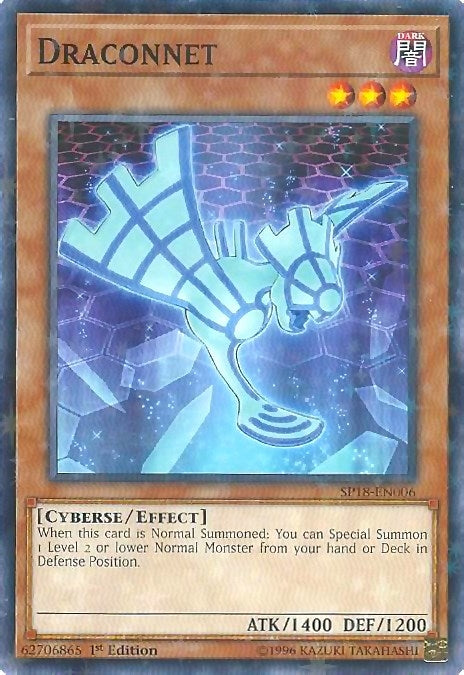 Image for Draconnet (Starfoil) (SP18-EN006) (Star Pack VRAINS) - YuGiOh