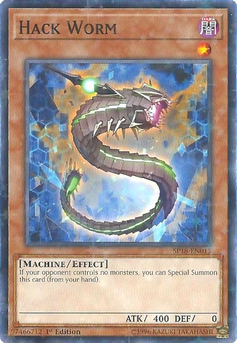 Image for Hack Worm (Starfoil) (SP18-EN015) (Star Pack VRAINS) - YuGiOh