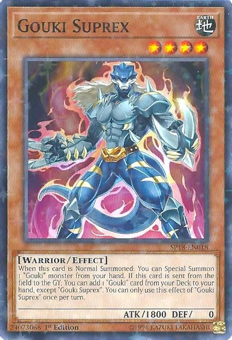 Image for Gouki Suprex (Starfoil) (SP18-EN018) (Star Pack VRAINS) - YuGiOh