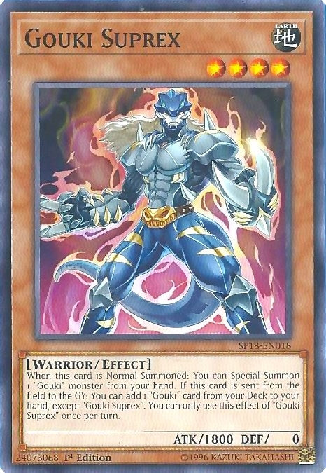 Image for Gouki Suprex (SP18-EN018) (Star Pack VRAINS) - YuGiOh
