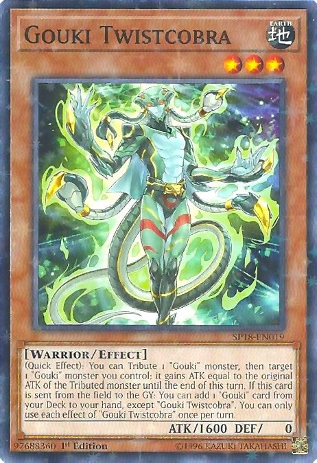 Image for Gouki Twistcobra (Starfoil) (SP18-EN019) (Star Pack VRAINS) - YuGiOh