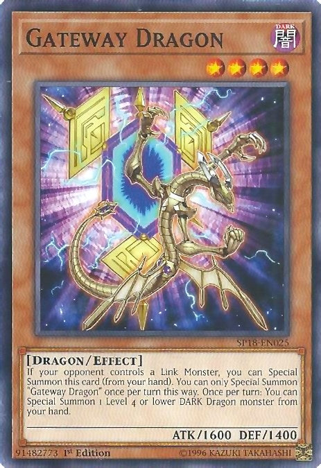 Image for Gateway Dragon (SP18-EN025) (Star Pack VRAINS) - YuGiOh